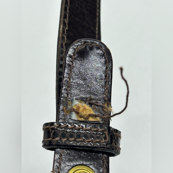 GUCCI Vintage Lizard Crossbody Bag - Picture 11 of 11